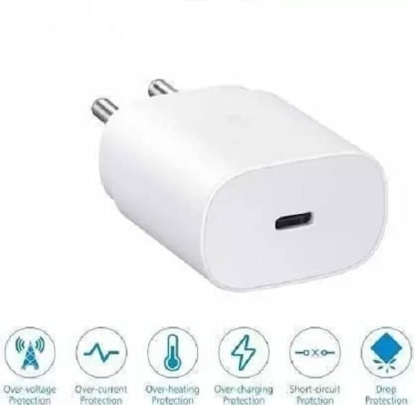 Original 25W C-Type Super Fast Charger with PD Cable Free for Galaxy - Image 4