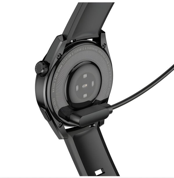 Nexcen Fire Boltt smartwatch charging  cable (1, black cable) - Image 3